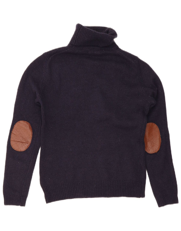 Massimo Dutti ženski pulover s rol izrezom UK 12 srednje tamnoplava