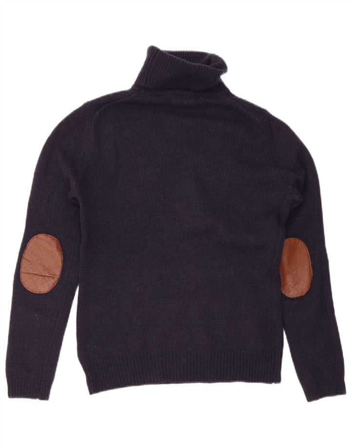 Massimo Dutti ženski pulover s rol izrezom UK 12 srednje tamnoplava