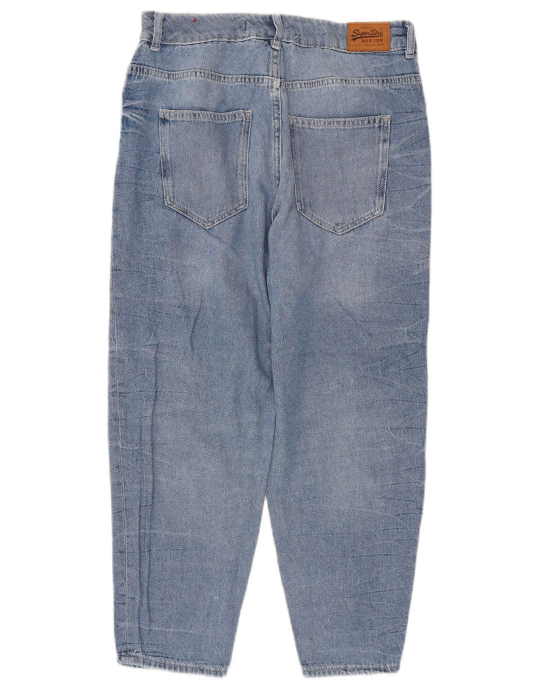 Superdry ženske Ruby kratke uske traperice visokog struka W30 L24 plavi pamuk