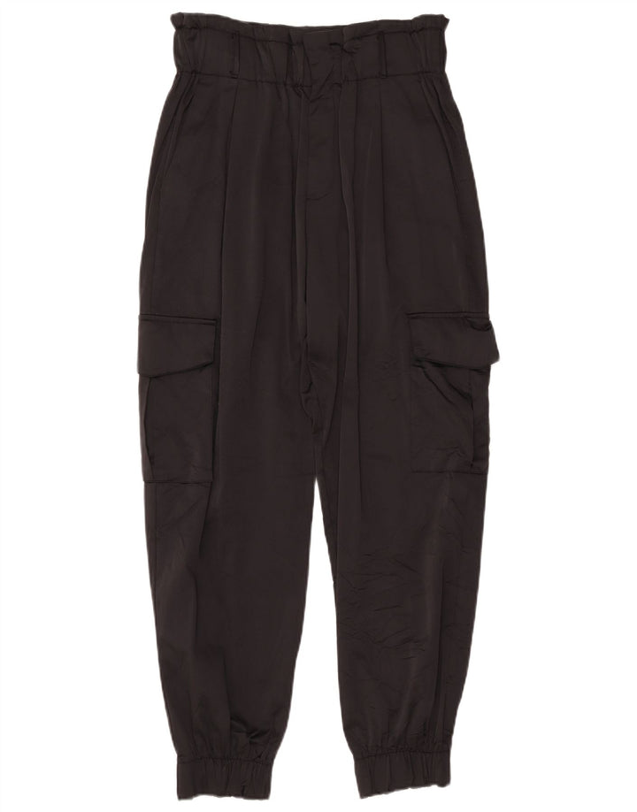 Zara ženske jogger hlače Cargo Hlače srednje W28 L26 crne