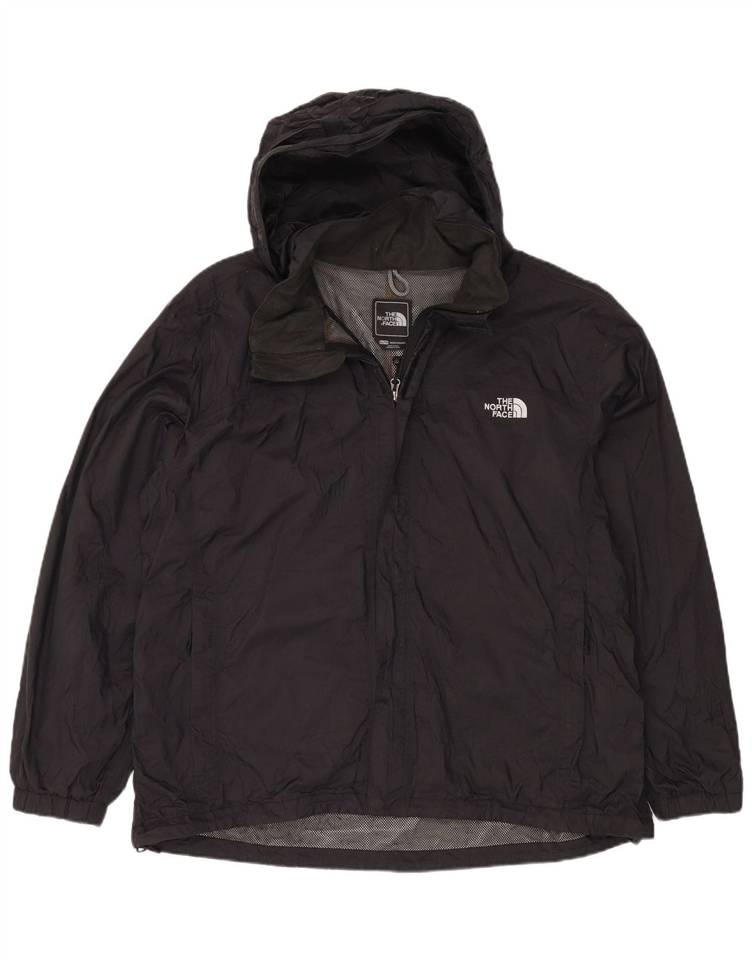 THE NORTH FACE Muška kišna jakna s kapuljačom UK 42 XL crni najlon