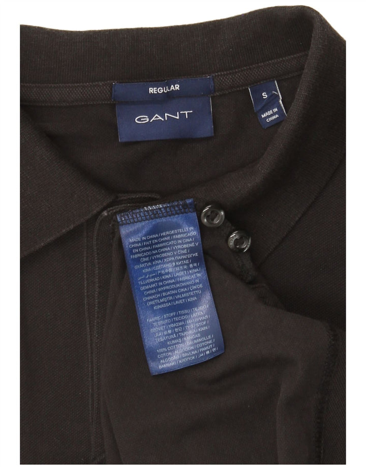 Gant muška polo majica standardnog kroja Mala crna pamučna
