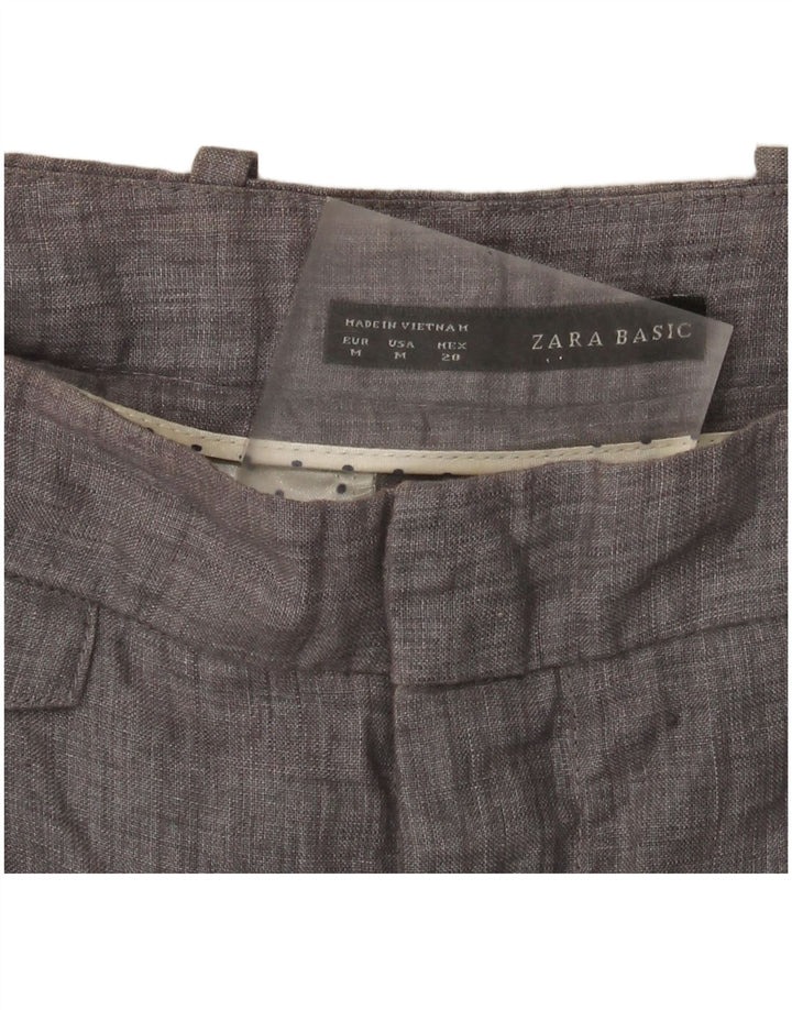 Zara ženske ravne chino hlače srednje veličine W28 L27 sive