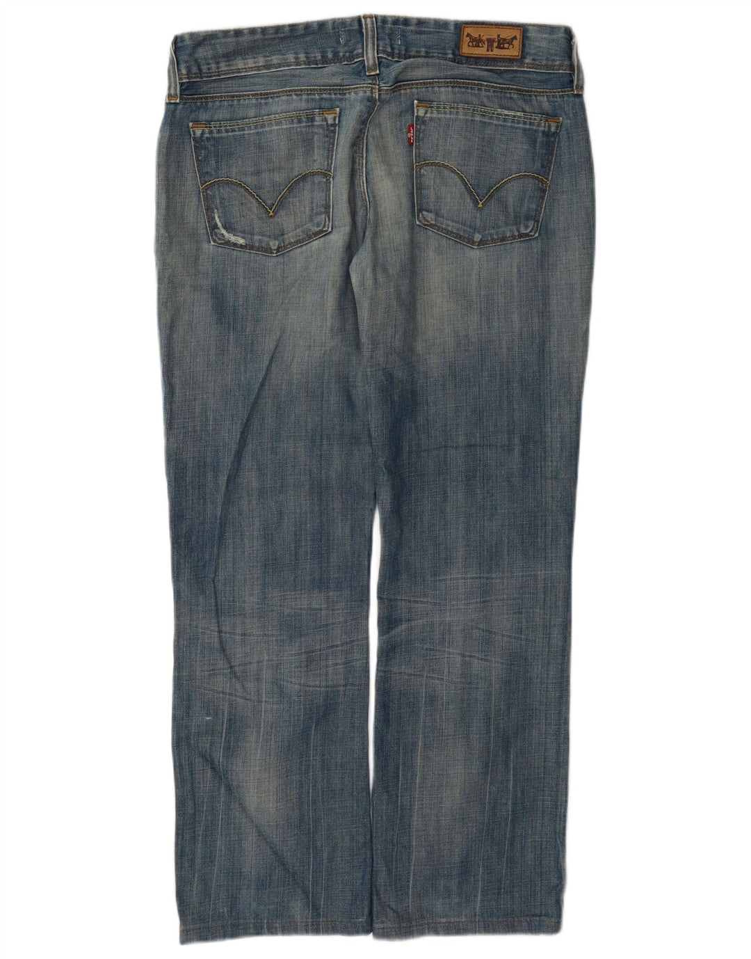 Levi's ženske ravne traperice 570, W32 L28, plavi pamuk