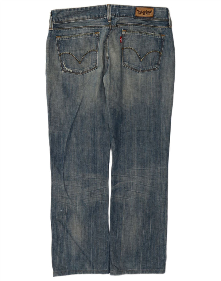 Levi's ženske ravne traperice 570, W32 L28, plavi pamuk