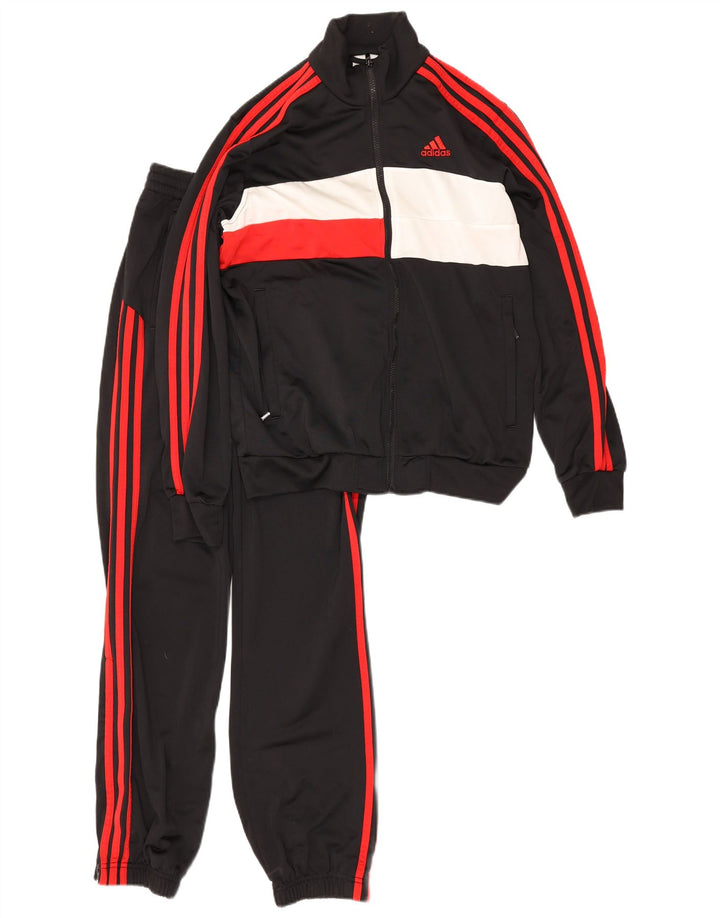 Adidas puna trenirka za dječake 13-14 godina crna poliesterska boja