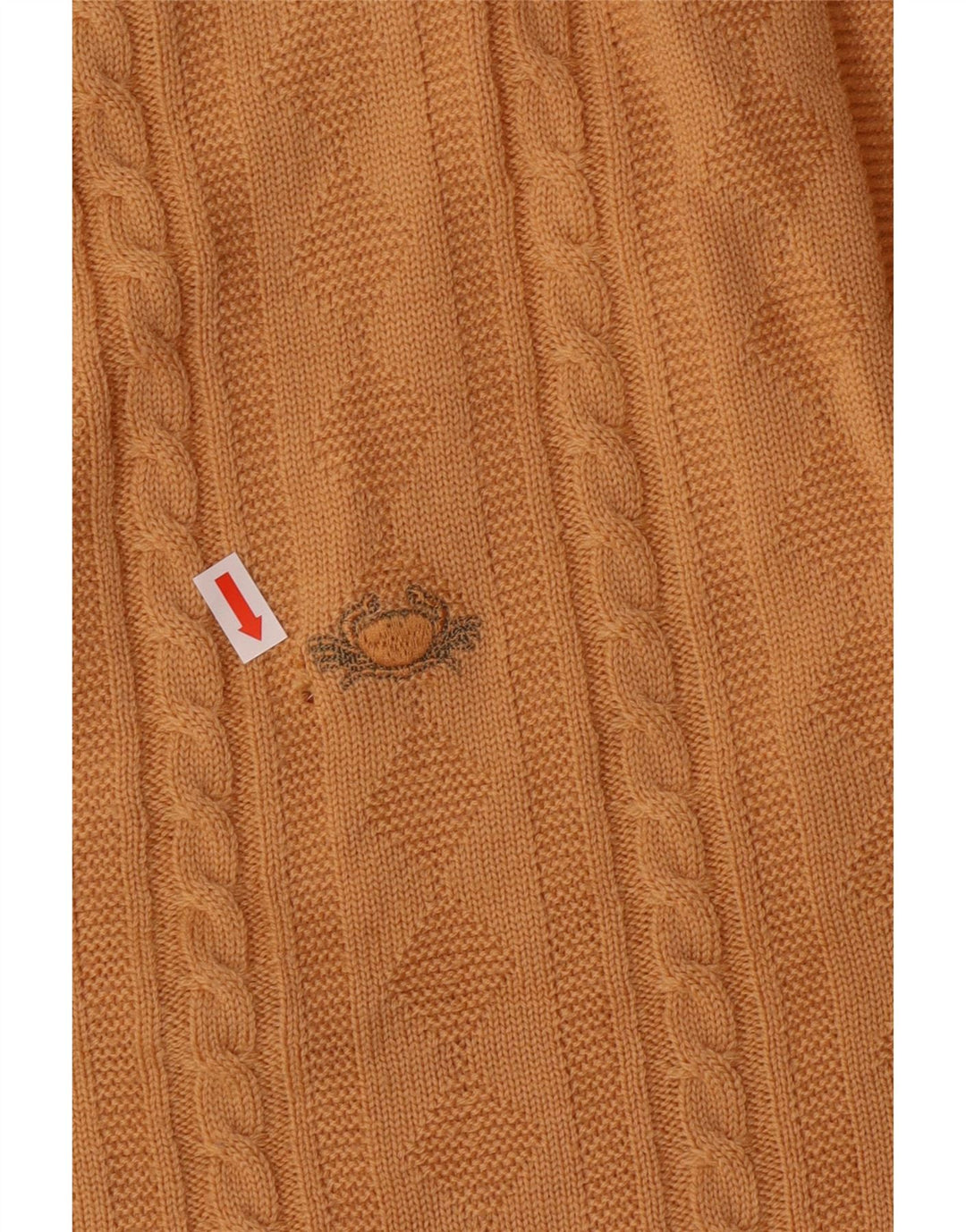 IL GRANCHIO Muški džemper od djevičanske vune Veliki žuti klasični