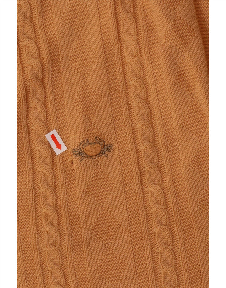 IL GRANCHIO Muški džemper od djevičanske vune Veliki žuti klasični