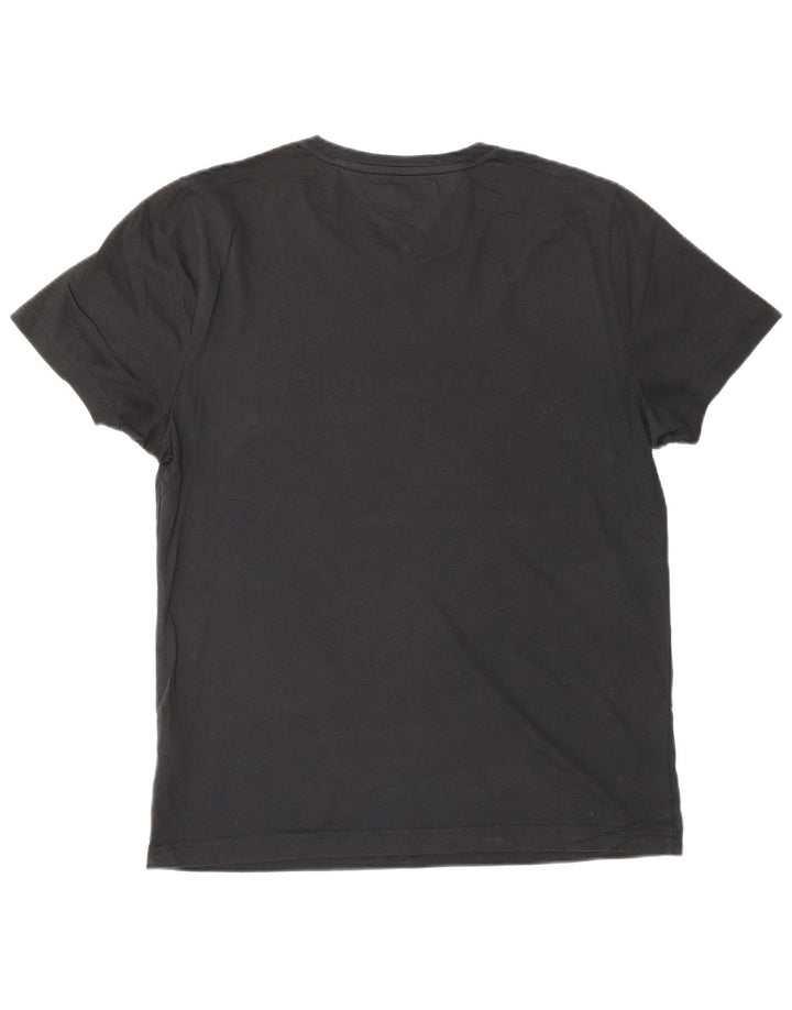 Tommy Hilfiger muška majica kratkih rukava srednje veličine crni pamuk