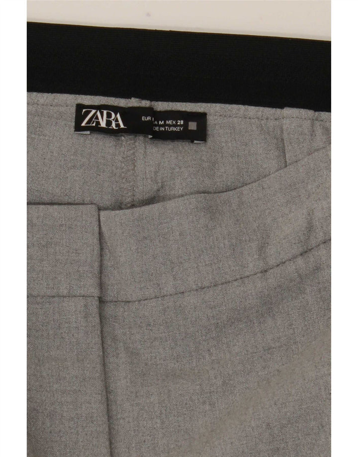 Zara ženske uske chino hlače srednje veličine W28 L27 sive