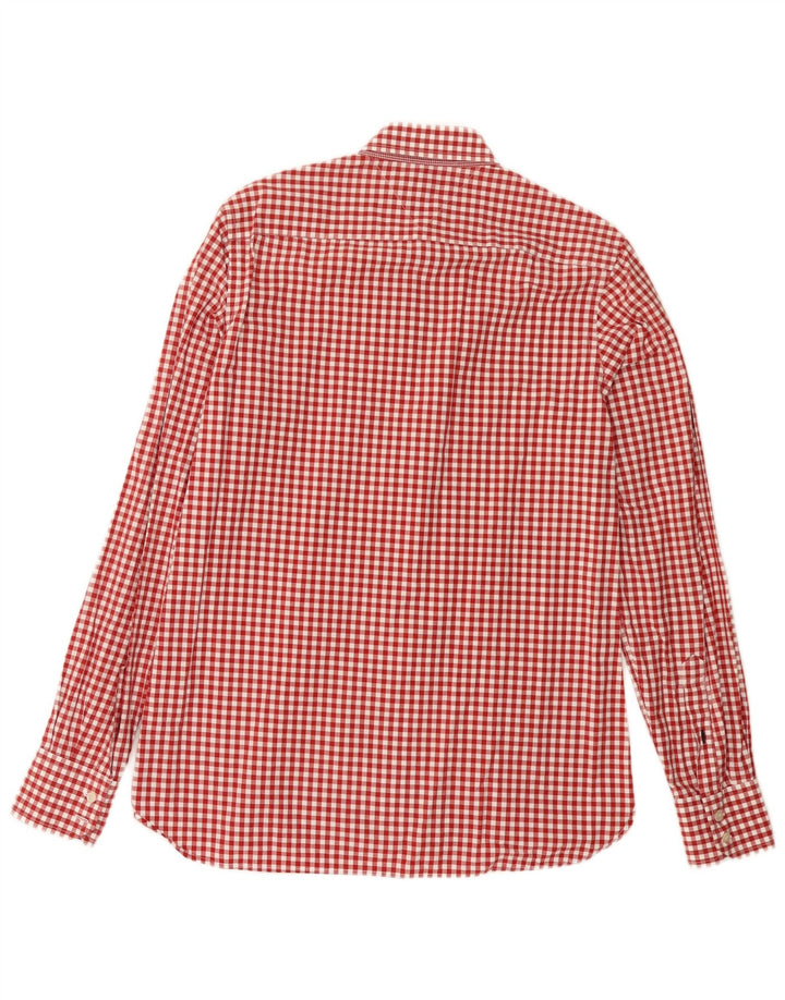 Tommy Hilfiger muška majica standardnog kroja Mala crvena pamuk od ginghama
