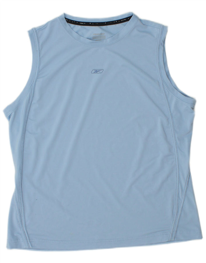 REEBOK ženski prsluk UK 14 srednje plavi poliester