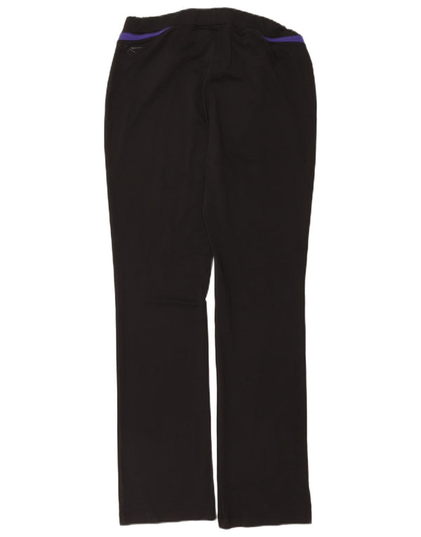 REEBOK Ženske trenirke Hlače UK 14 Veliki crni poliester