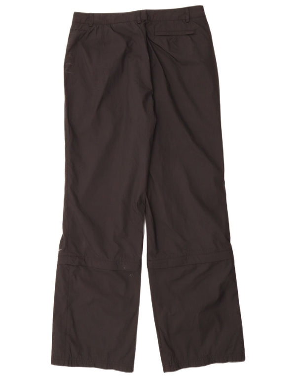 NIKE ženske hlače za trenirku UK 12 Srednje crni poliester