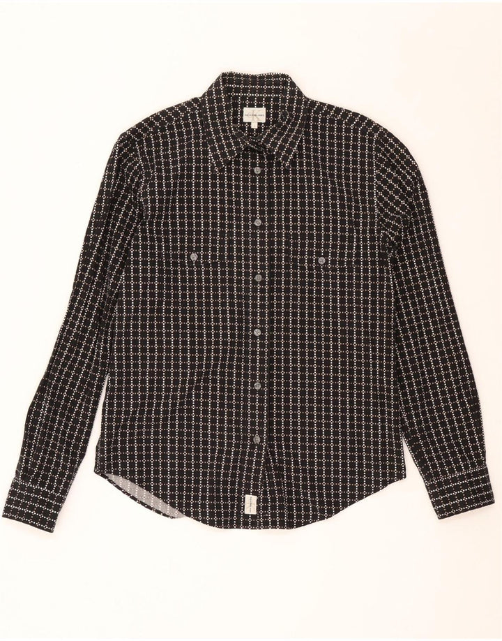 Calvin Klein Jeans muška košulja velike crne geometrije