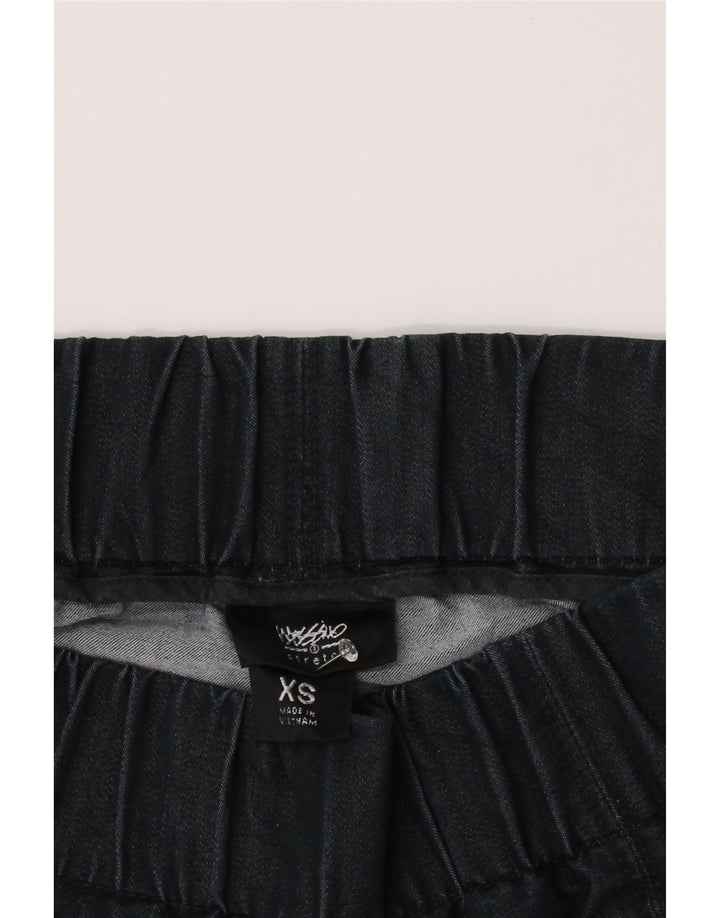 MOSSIMO Womens Denim Skirt XS W27 Navy Blue Cotton Vintage Mossimo and Second-Hand Mossimo from Messina Hembry 