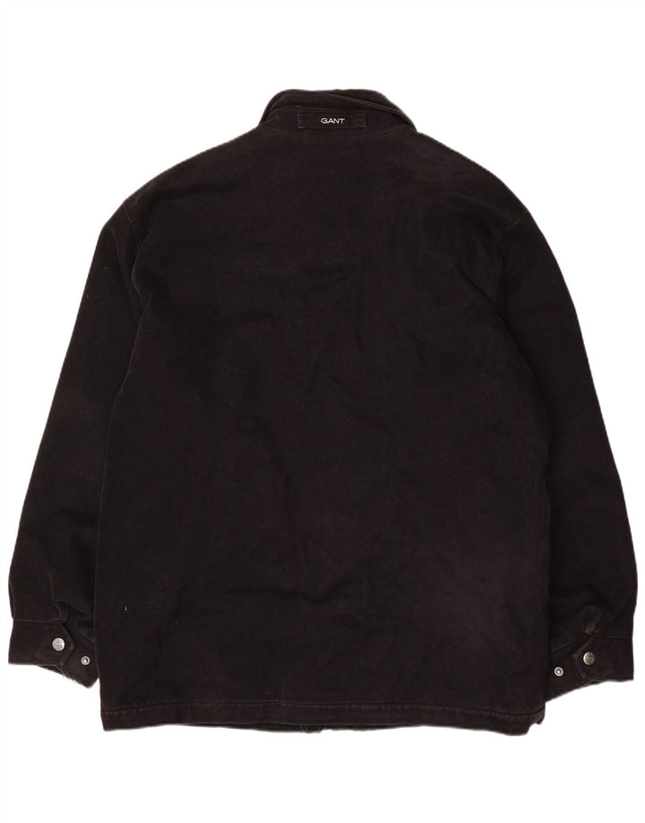 GANT muška bomber jakna UK 38 srednje crni pamuk