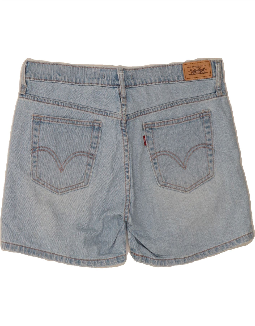 LEVI'S Womens 515 Denim Shorts US 8 Medium W30  Blue Cotton Vintage Levi's and Second-Hand Levi's from Messina Hembry 