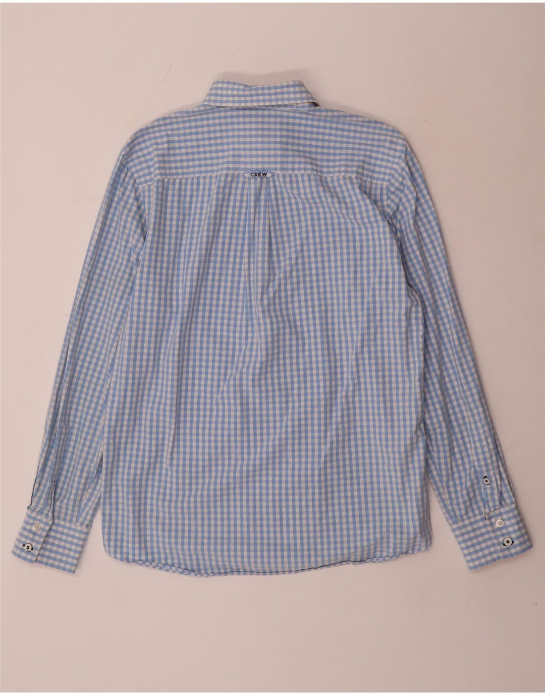 Crew Clothing Muška klasična košulja srednje plave boje gingham