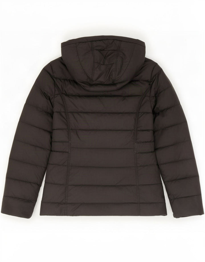 The North Face ženska podstavljena jakna s kapuljačom UK 14 srednji crni poliester