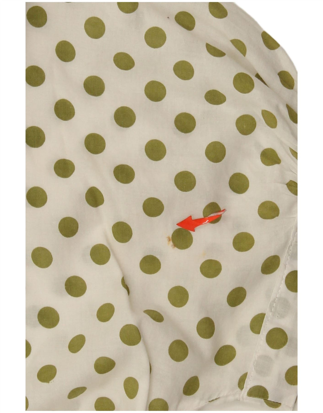 Benetton ženska košulja kratkih rukava bluza IT 44 srednje bijele točkice