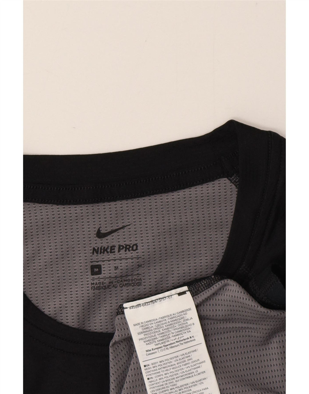 Nike muška majica kratkih rukava srednji crni poliester