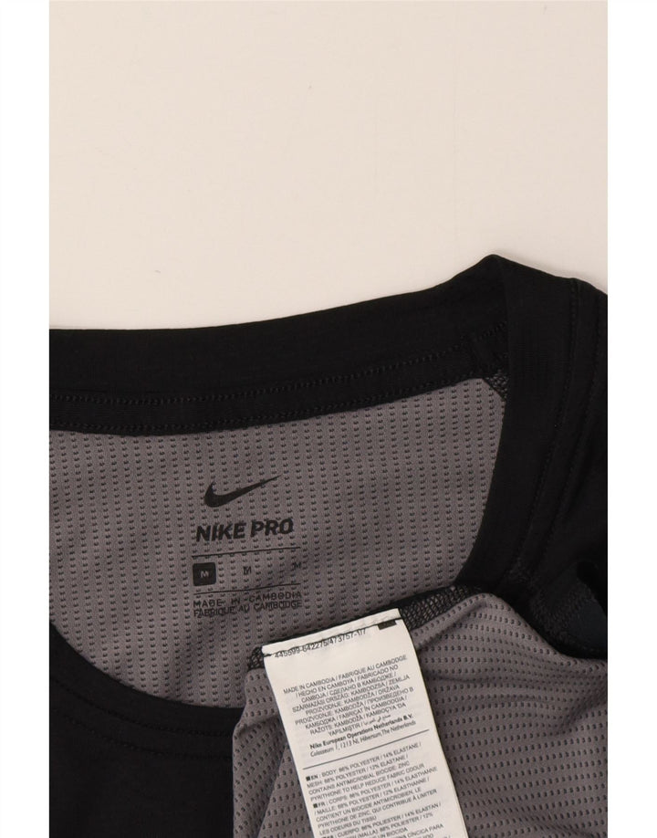 Nike muška majica kratkih rukava srednji crni poliester