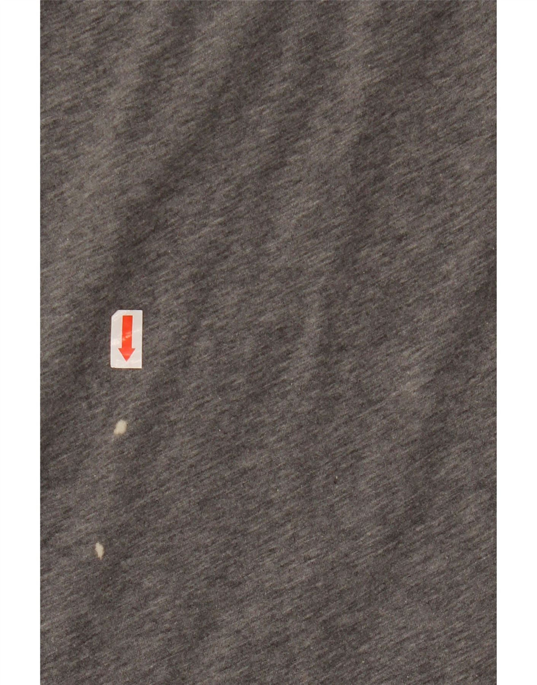 MOSCHINO Ženska majica kratkih rukava IT 42 Srednje sivi flekasti pamuk