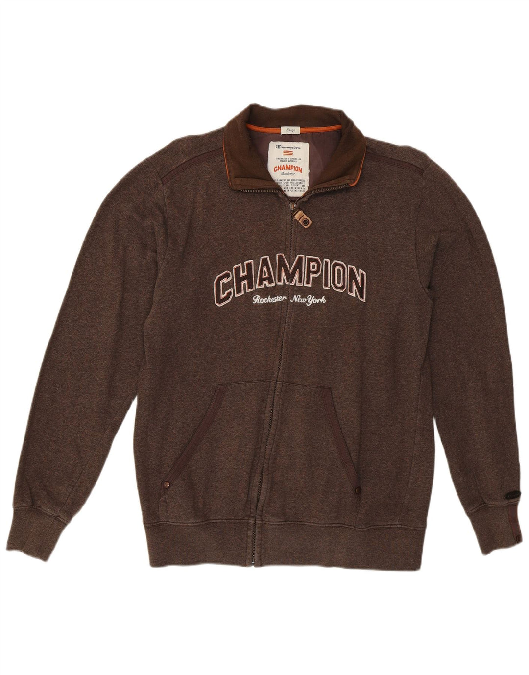 Champion ženska gornja jakna trenirke Rochester Graphic UK 16 Large Brown