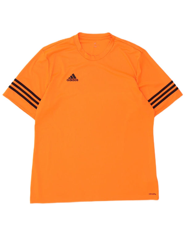Adidas muška majica Climalite Top XL narančasti poliester