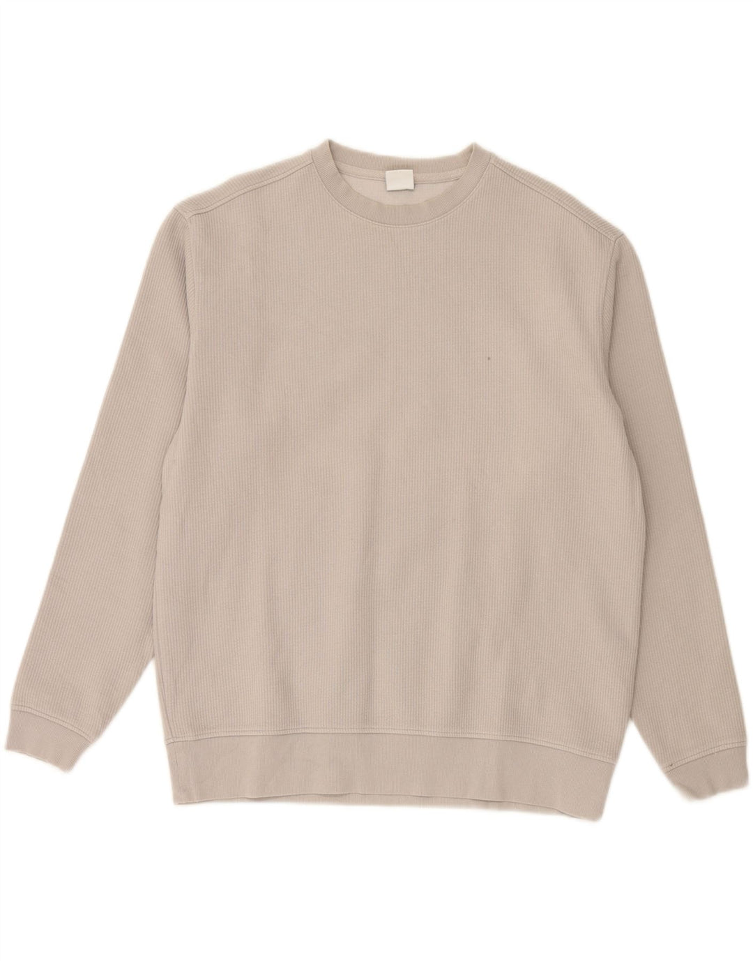 ZARA Mens Sweatshirt Jumper Medium Grey Cotton Vintage Zara and Second-Hand Zara from Messina Hembry 