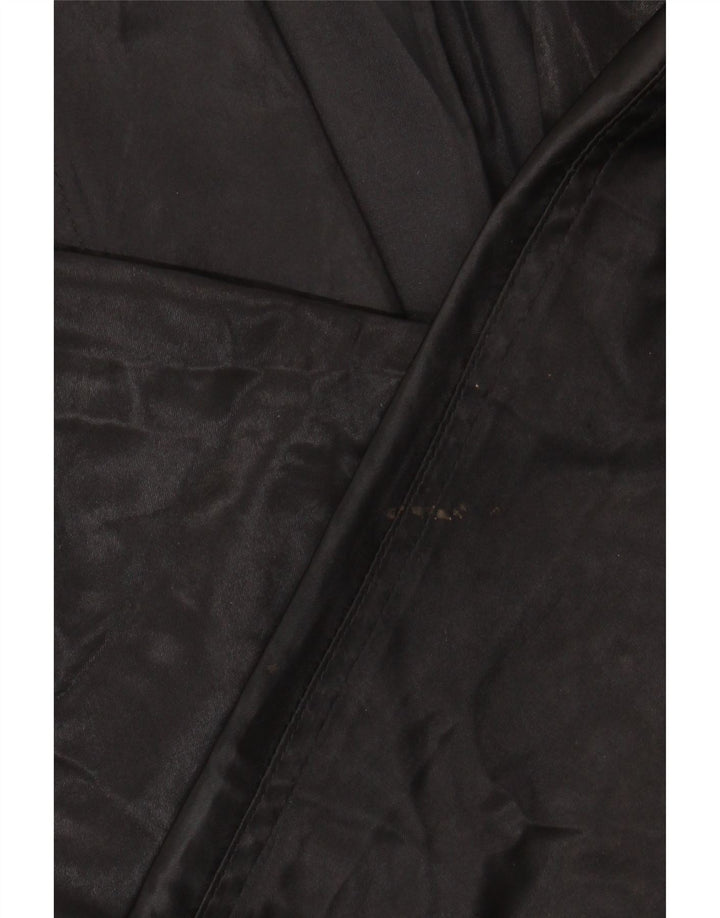 Colette Wolfgang Kaiser ženska bomber jakna UK 10 Mala crna viskoza