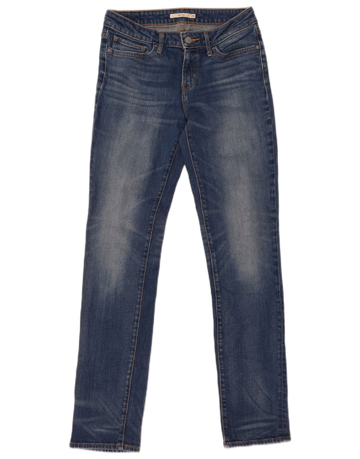 Levi's ženske 712 uske traperice W28 L31 plave