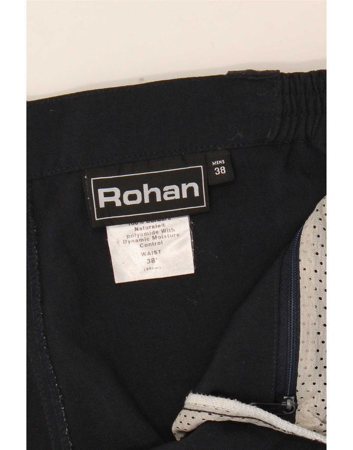 Rohan muške chino hlače s klinovima W38 L31 tamnoplave