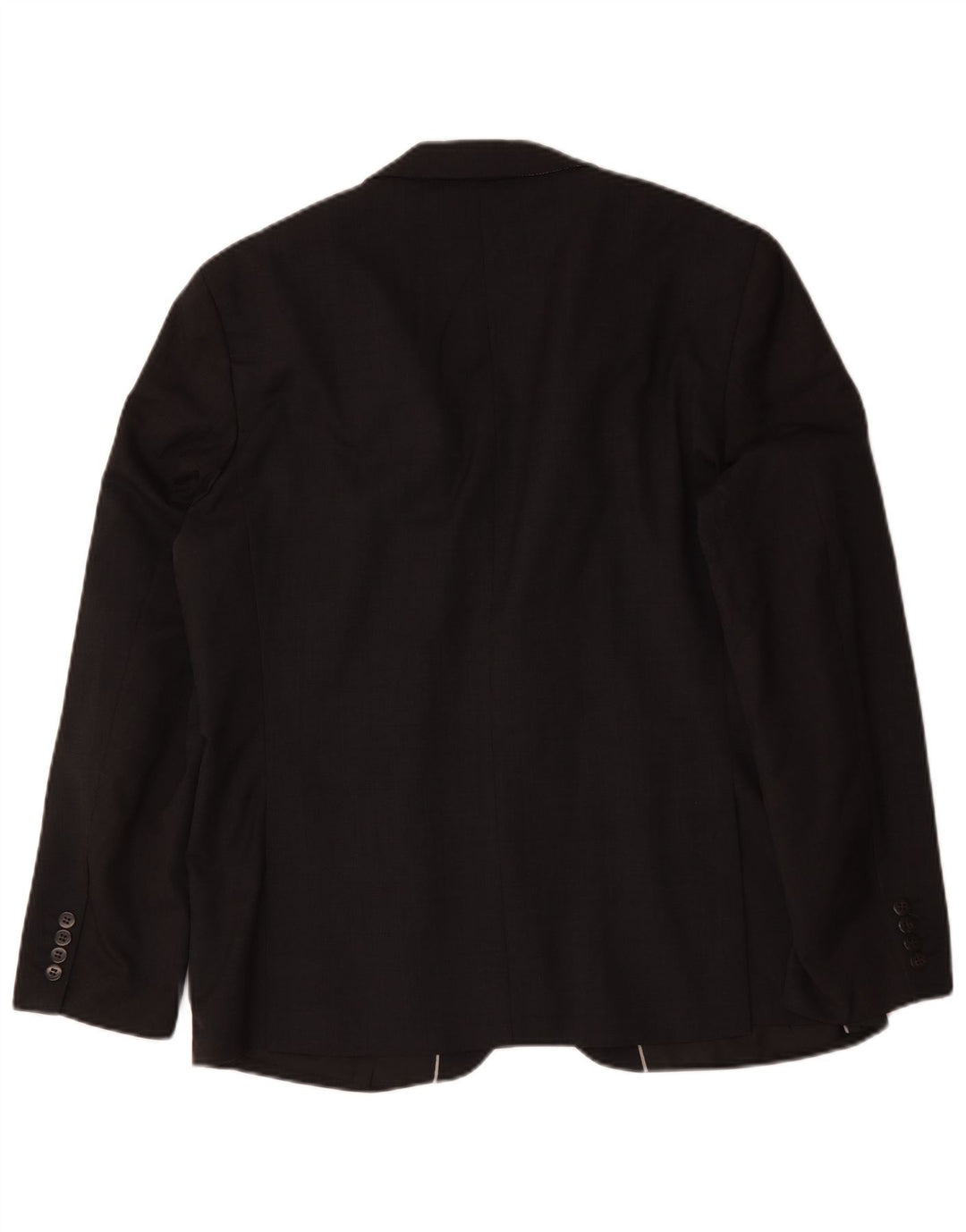 Marks & Spencer muška jakna sako s 2 gumba UK 44 XL crna vuna