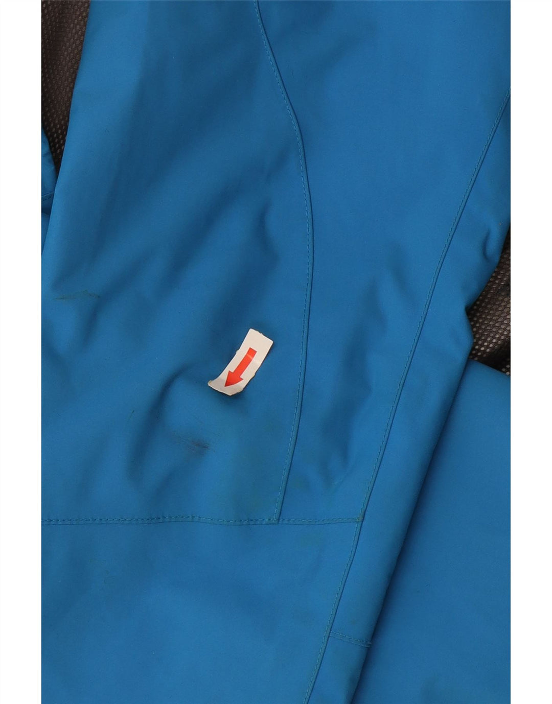 Jack Wolfskin ženska kišna jakna s kapuljačom UK 10 Mala plava poliamidna