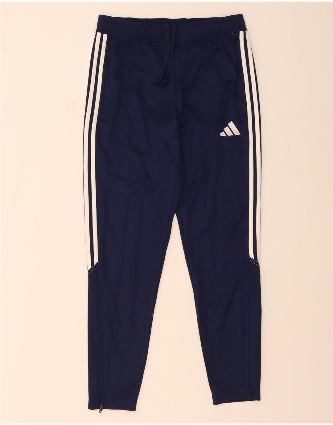 Adidas muške Aeroready hlače za trenirku Srednje tamnoplavi poliester