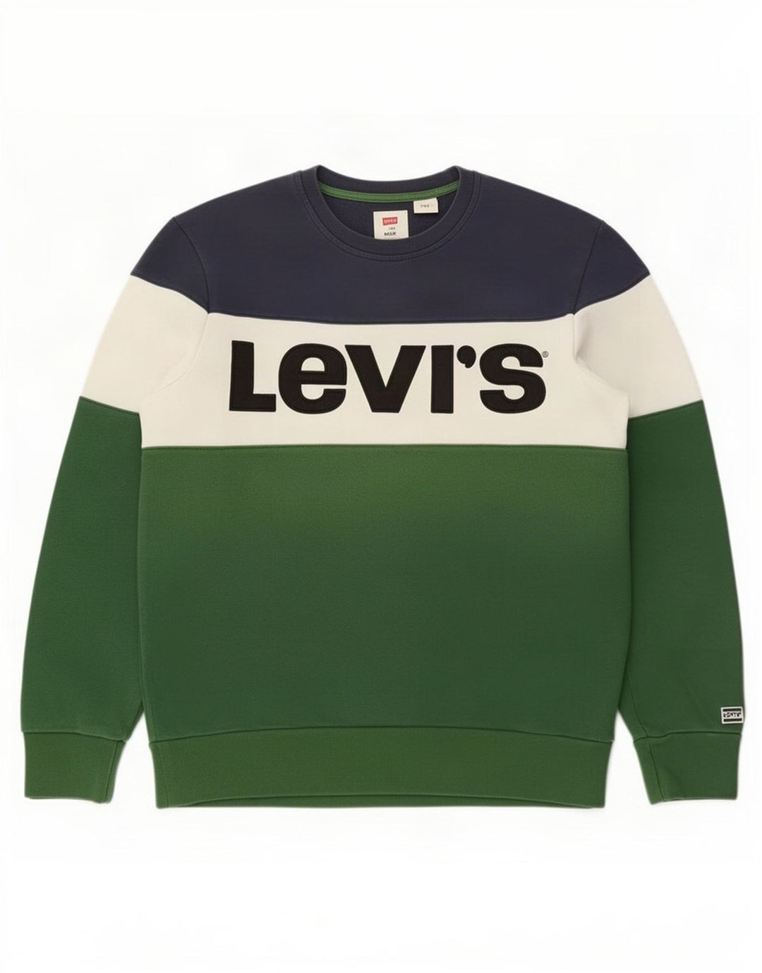 Levi's muški džemper srednjeg raznobojnog pamuka