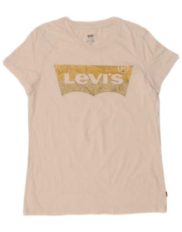 Levi's ženska majica kratkih rukava s grafičkim motivima UK 10 Small White