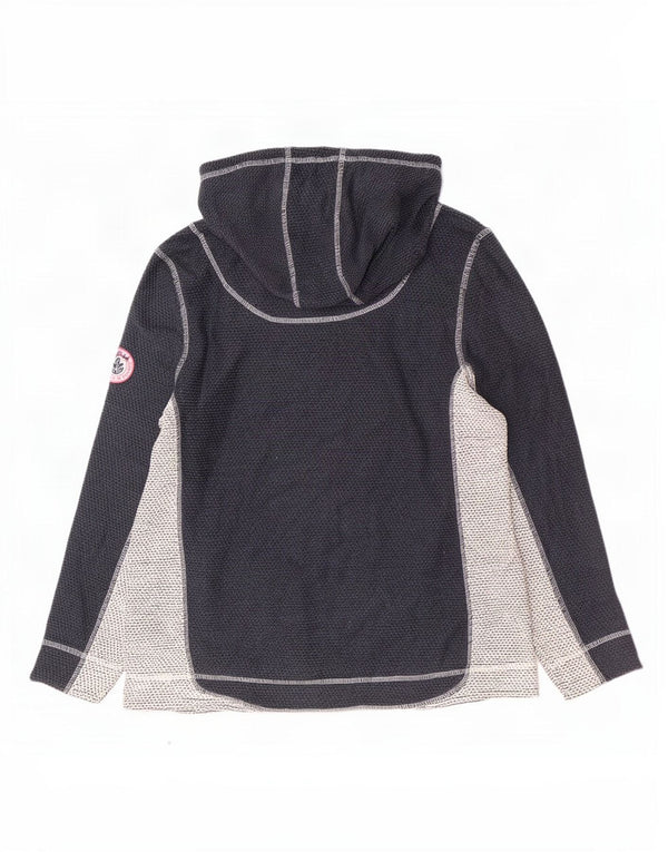 Ženska majica s kapuljačom Weird Fish UK 18 XL tamnoplava akrilna boja