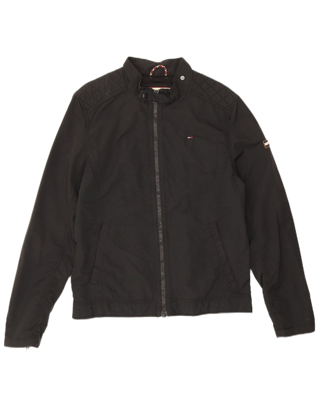 Tommy Hilfiger muška bomber jakna UK 38 srednji crni poliamid