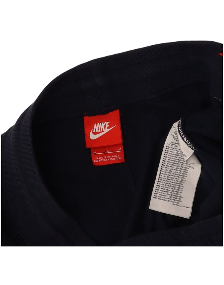 NIKE Muške hlače za trenirku Air Graphic Joggers srednje tamnoplavi pamuk