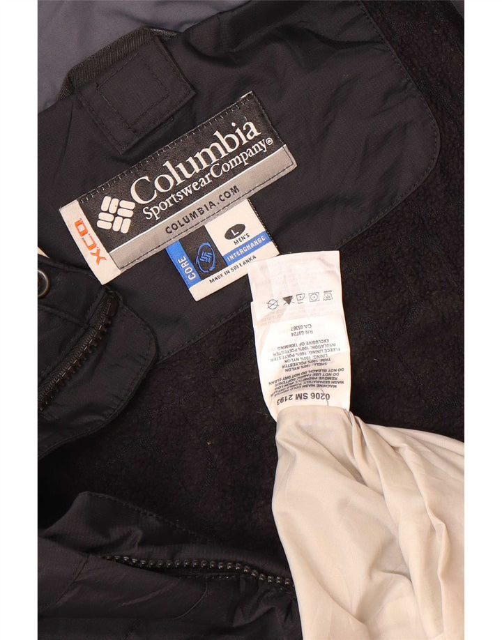 Columbia Interchange muška vjetrovka s kapuljačom UK 40 velika crna