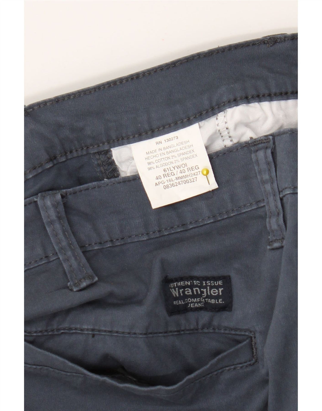 Wrangler muške kargo kratke hlače W40 XL tamnoplavi pamuk