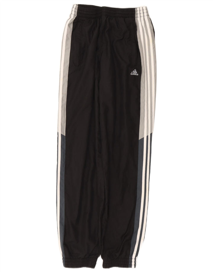 Adidas muške trenirke Hlače Joggers male crne boje poliester