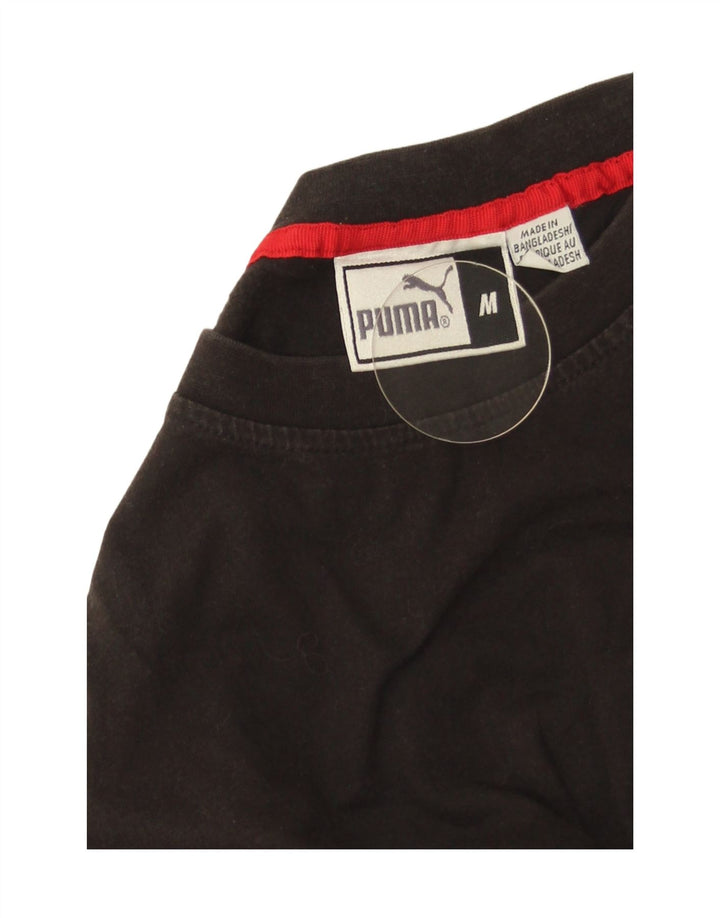 Puma muška majica srednje crne boje