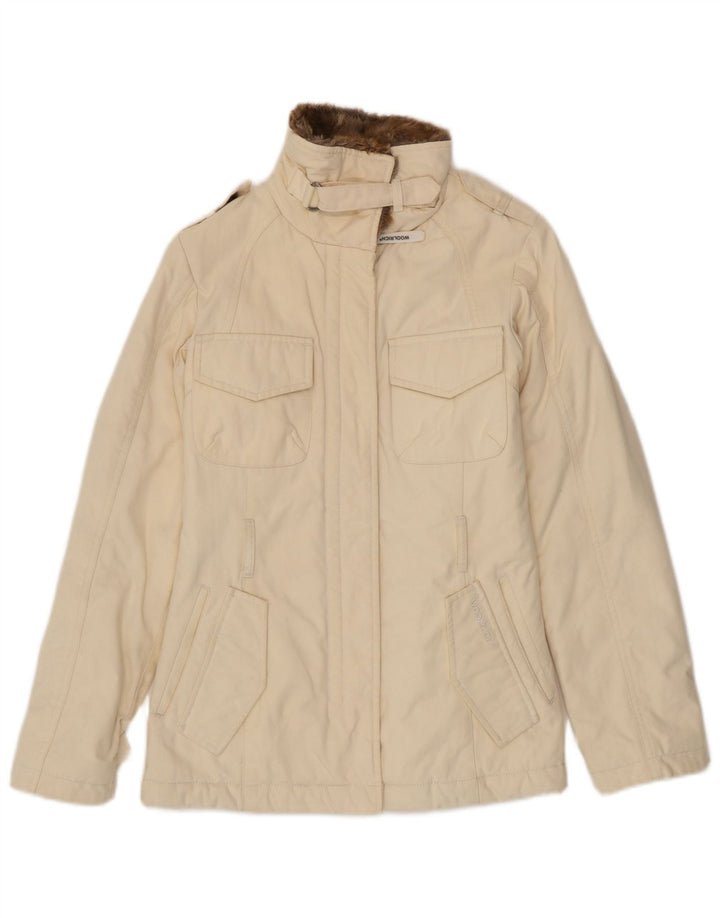 Woolrich ženska vojna jakna UK 6 XS bež najlon