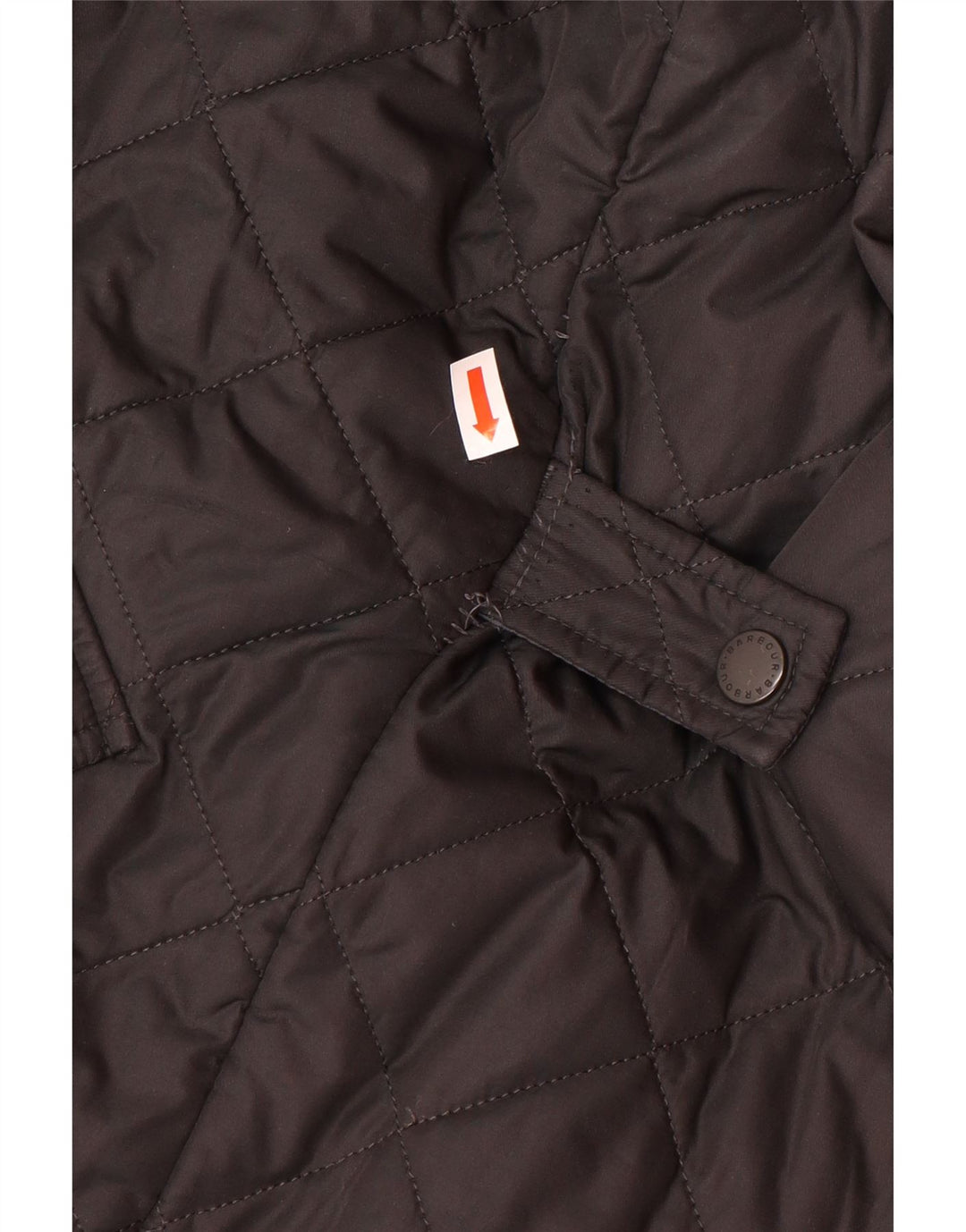 BARBOUR muška prošivena jakna UK 36 mala crna poliester
