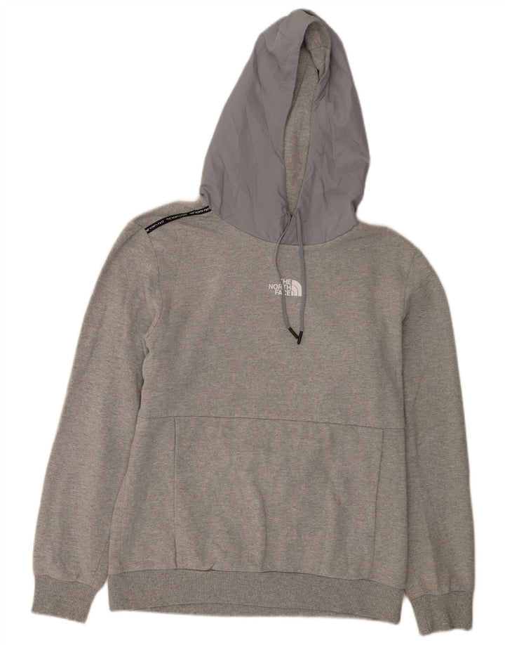 The North Face muška majica s kapuljačom srednje sive boje