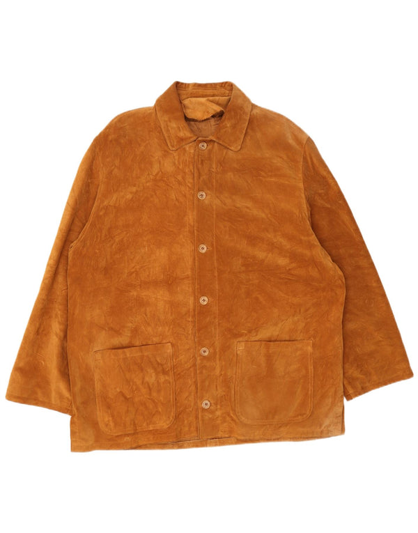 Vintage muška antilop jakna UK 42 XL bež koža